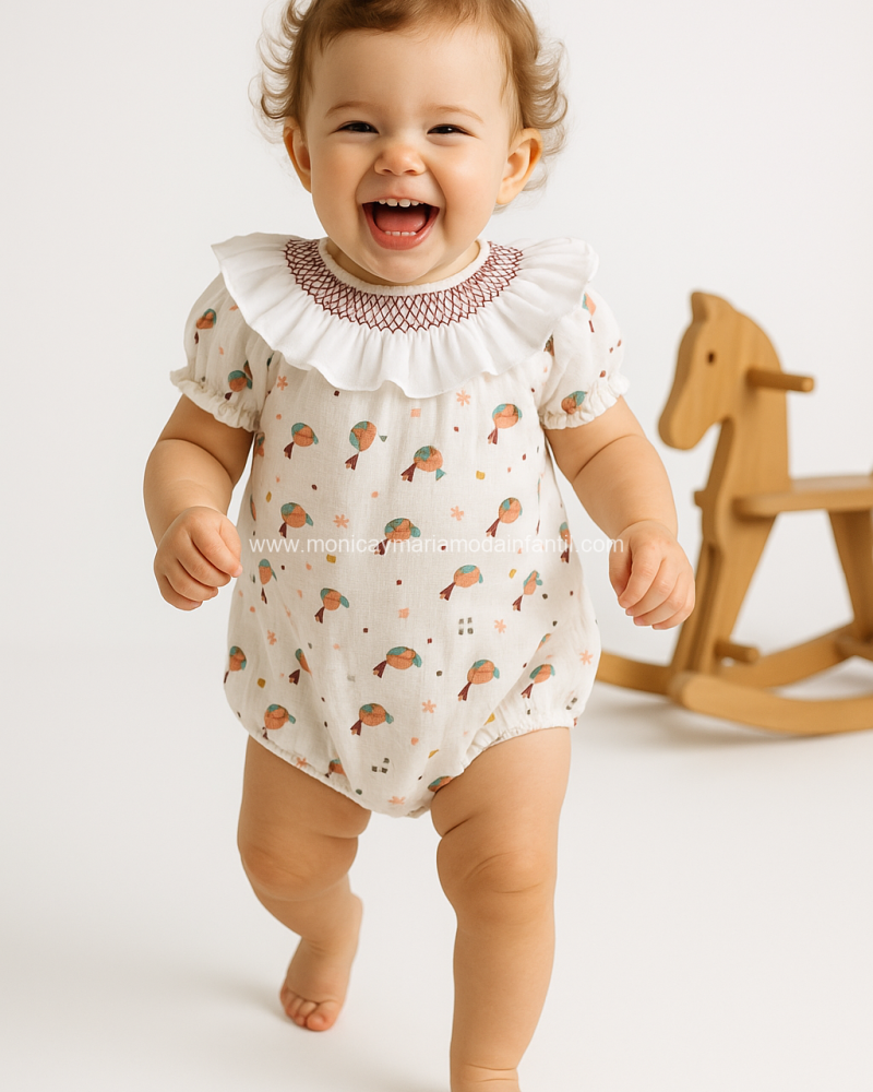 Comprar Ropa Infantil Pelele Pajaritos