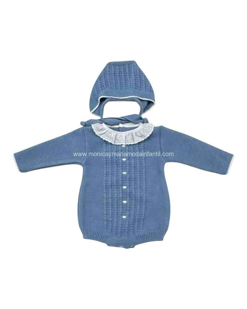 Comprar Ropa Infantil Pelele Lana Azulon