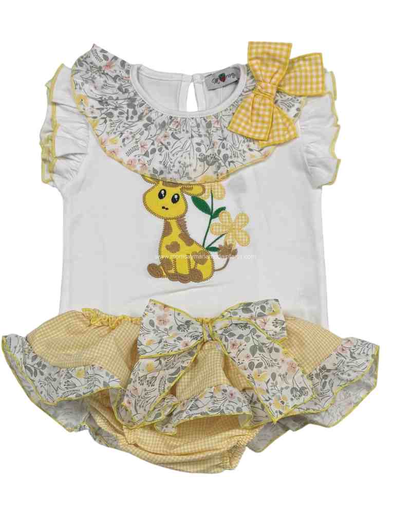 Comprar Ropa Infantil Conjunto BBA Jirafa