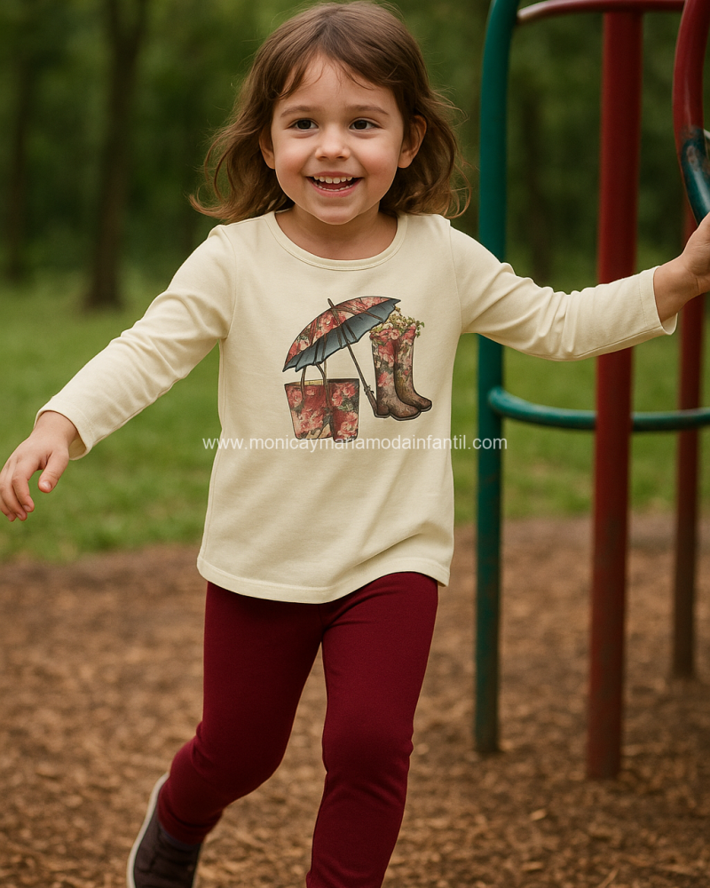Comprar Ropa Infantil Conjunto Leggins Paraguas