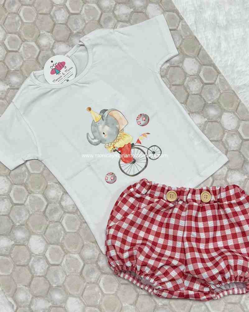 Comprar Ropa Infantil Conjunto BBO Elefante Circo