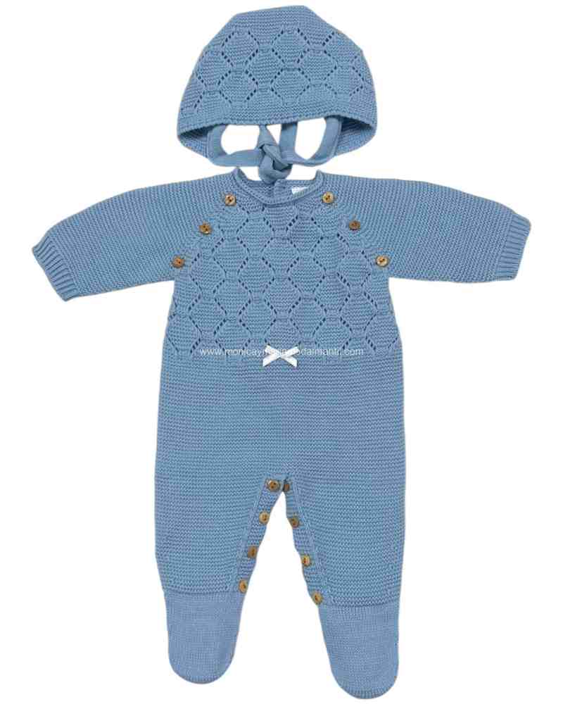 Comprar Ropa Infantil Pelele Botones azulon