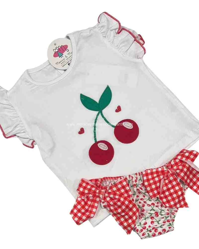 Comprar Ropa Infantil Conjunto Baño BBA Cerezas