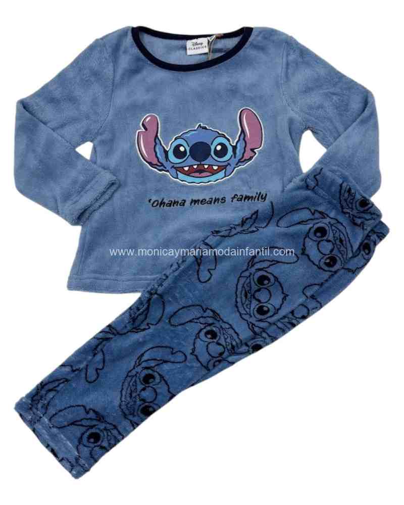 Comprar Ropa Infantil Pijama Terciopelo Stitch