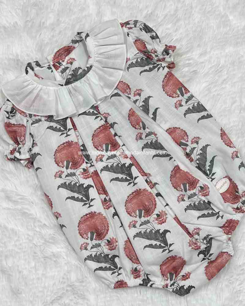 Comprar Ropa Infantil Pelele Flores Cocotte