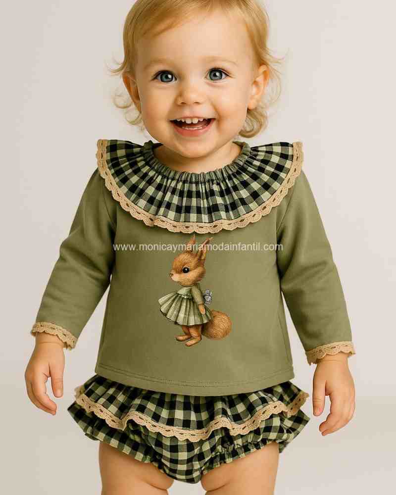 Comprar Ropa Infantil Conjunto Ardilla