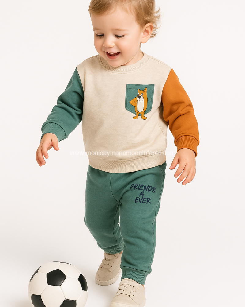 Comprar Ropa Infantil Chandal Colorines