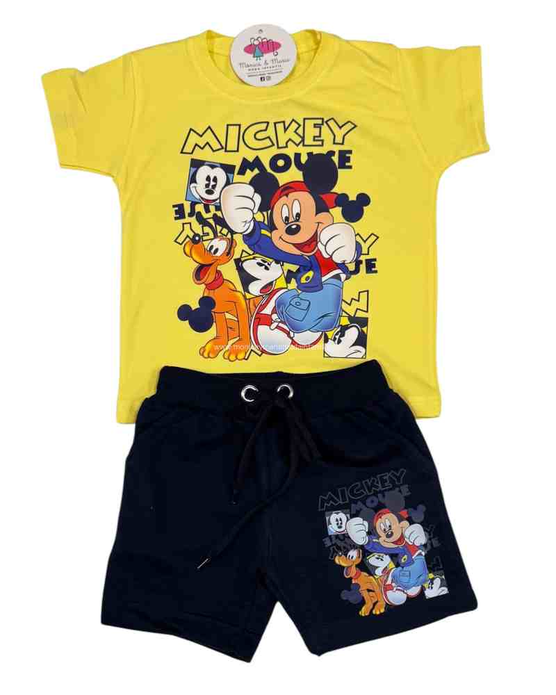 Comprar Ropa Infantil Conjunto Mickey Mouse Amarillo