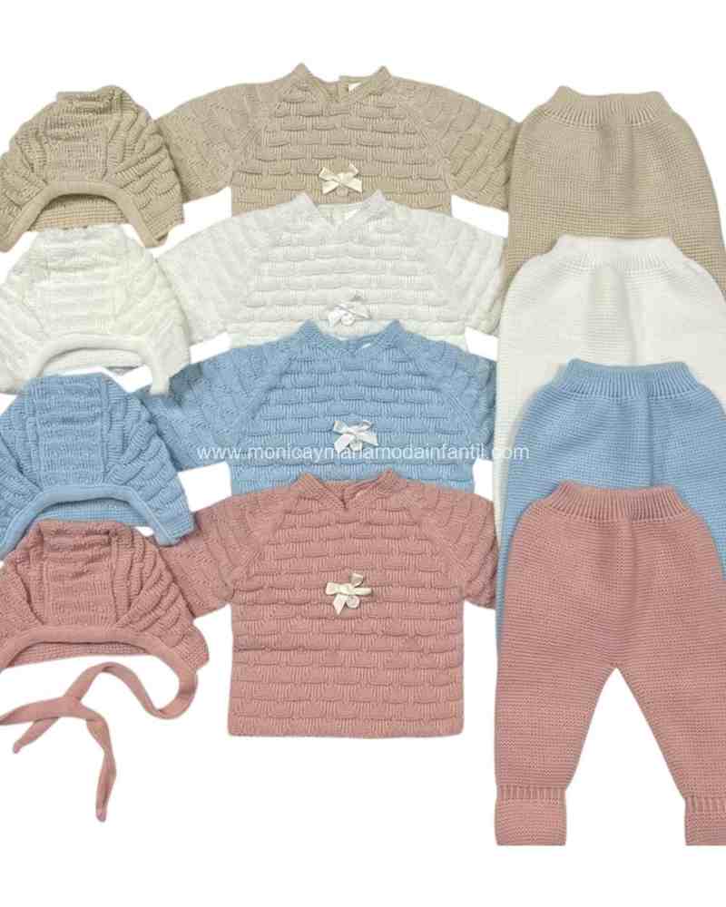 Comprar Ropa Infantil Conjunto Lana Almejas