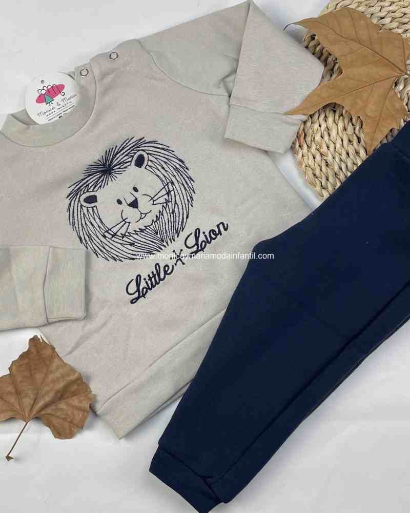 Comprar Ropa Infantil Chandal Cabeza Leon