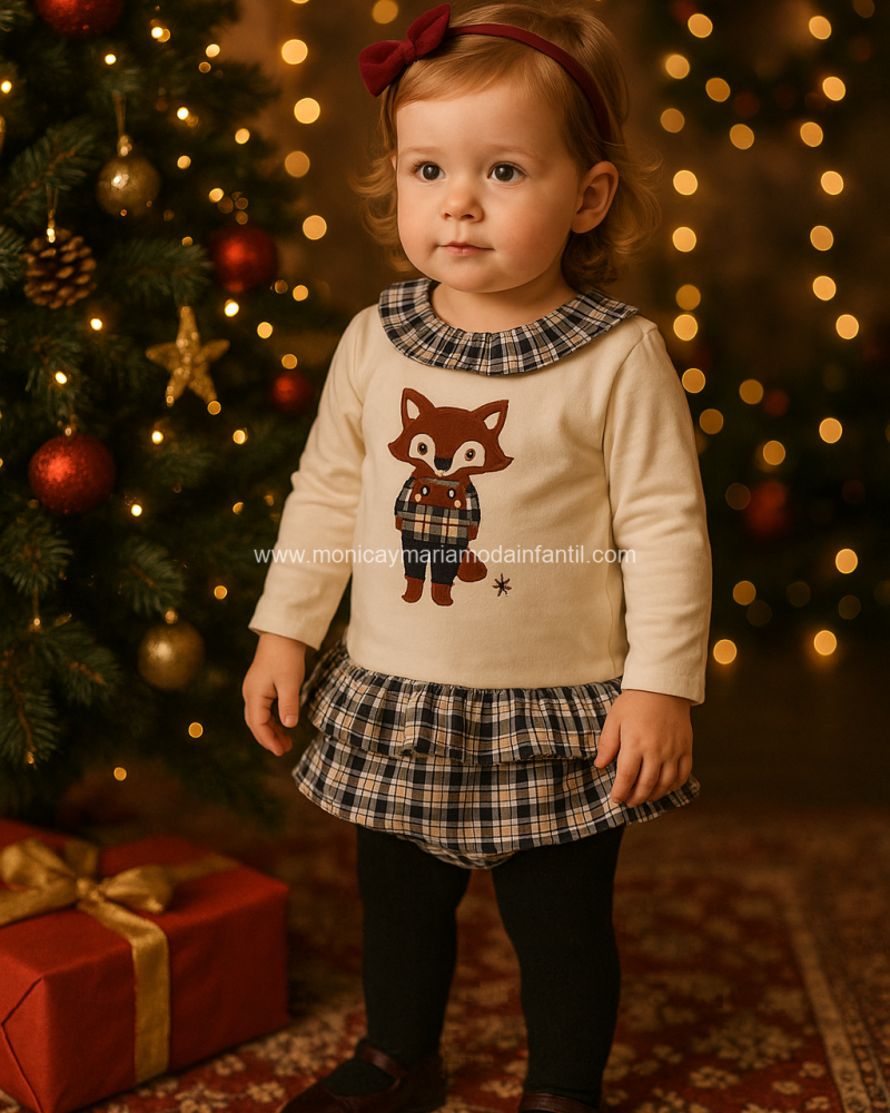 Comprar Ropa Infantil Conjunto Zorrita Vichy