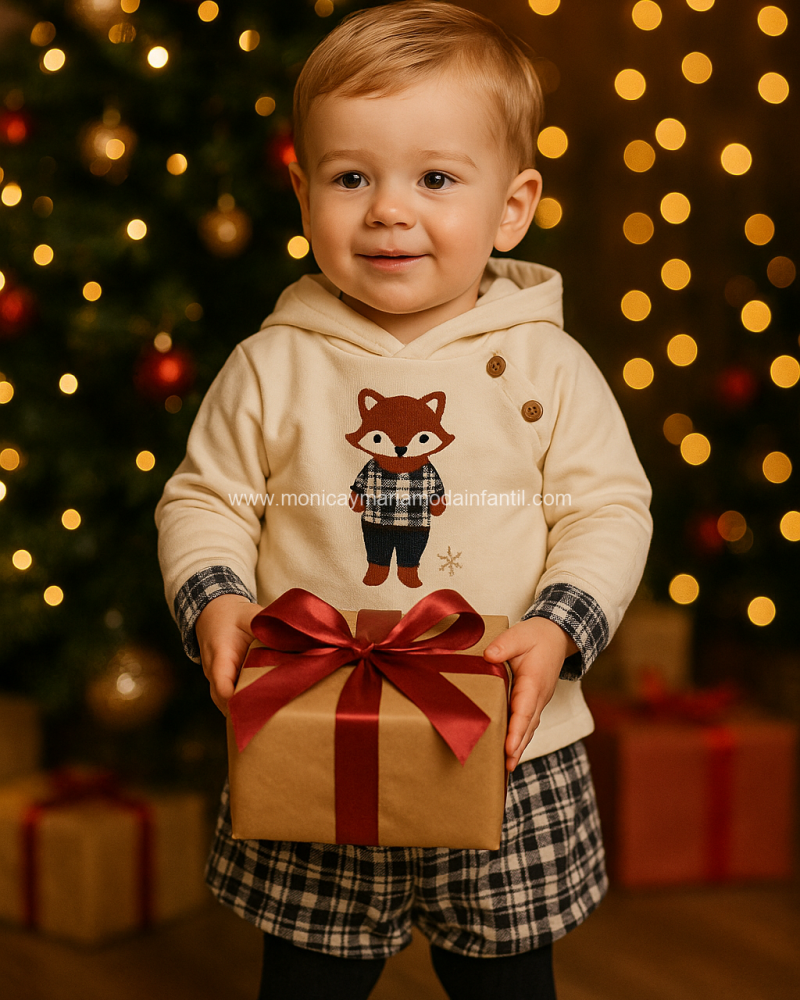 Comprar Ropa Infantil Conjunto Zorrito Vichy