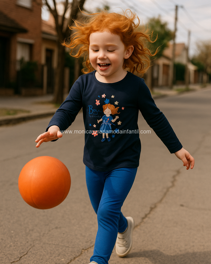 Comprar Ropa Infantil Conjunto Leggins Flores