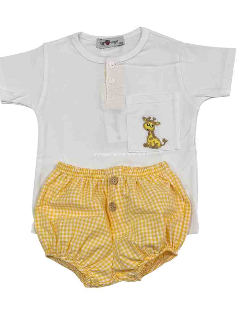 Comprar Ropa Infantil Conjunto BBO Jirafa