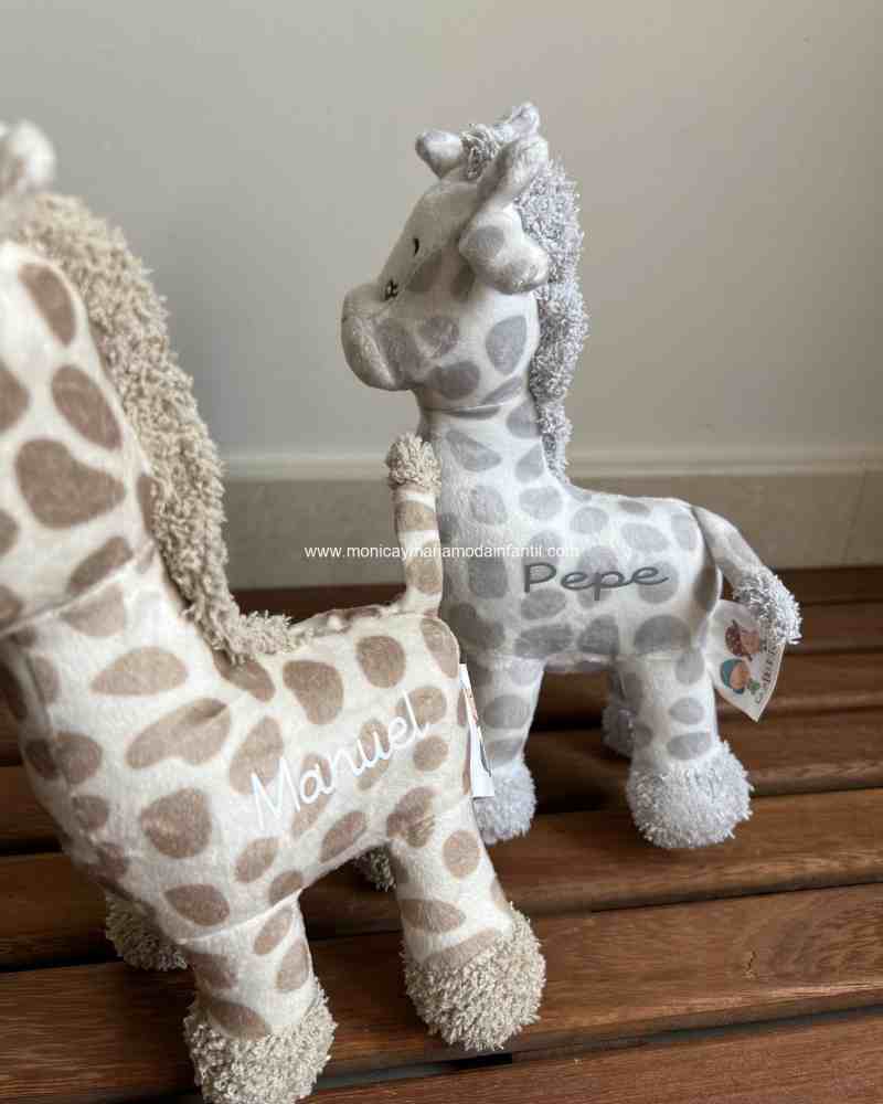 Comprar Ropa Infantil Muñeco sonajero jirafa personalizado