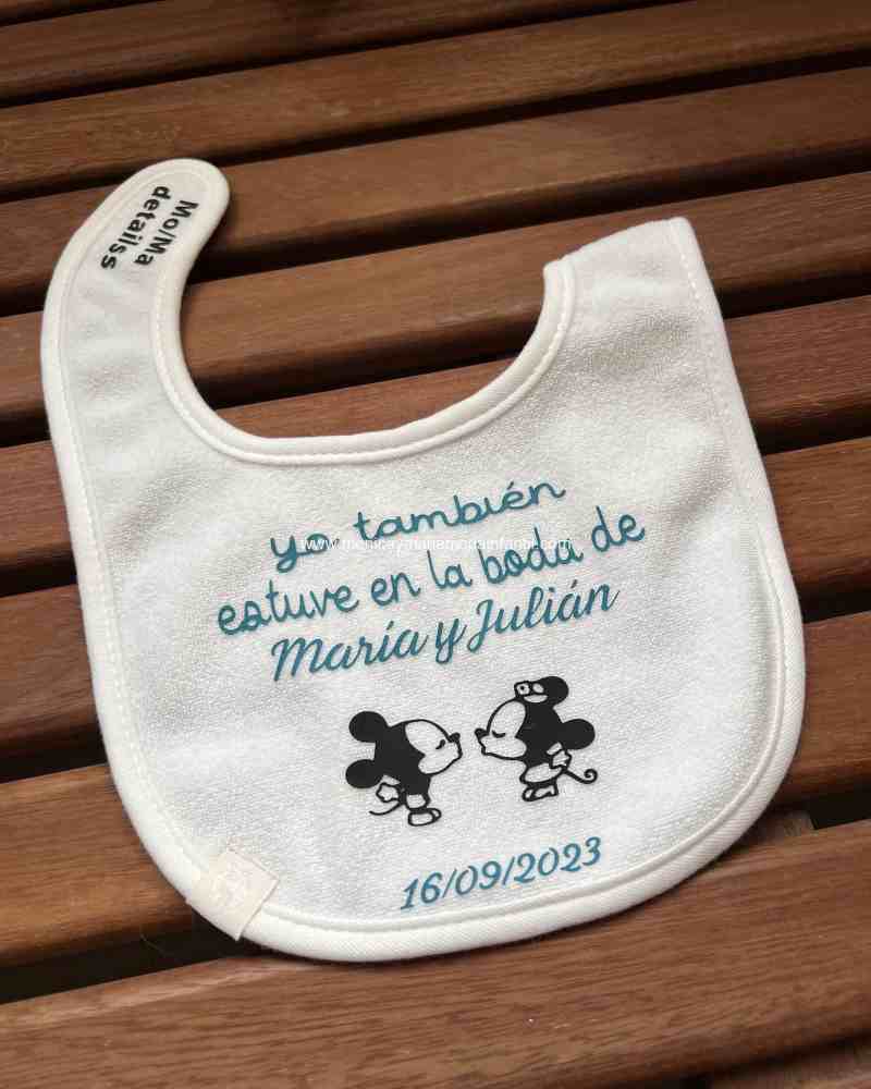 Comprar Ropa Infantil Babero evento personalizado