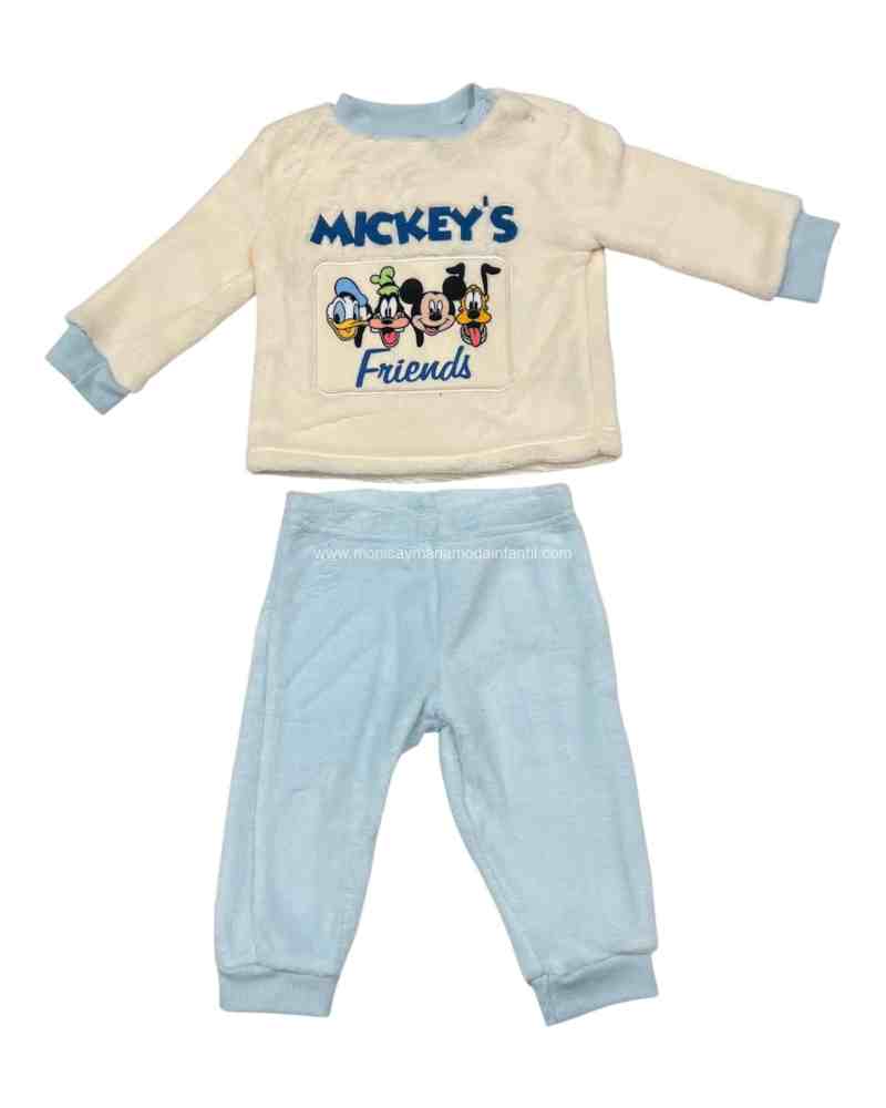 Comprar Ropa Infantil Pijama Terciopelo Mickey